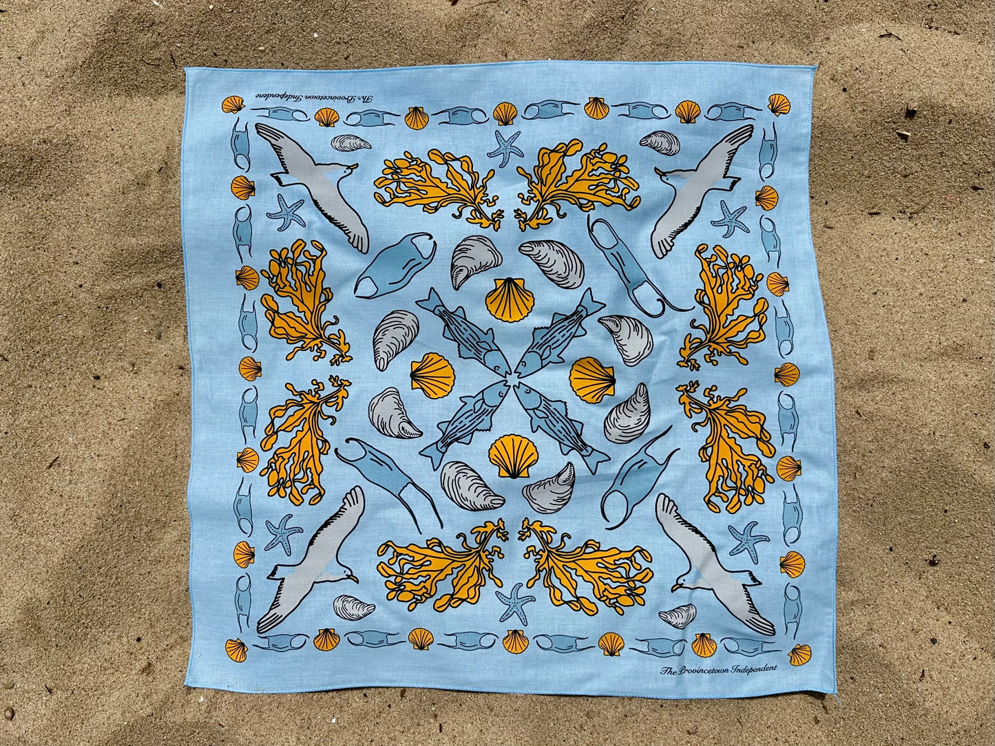 Wrack Line Bandana by Antonia DaSilva