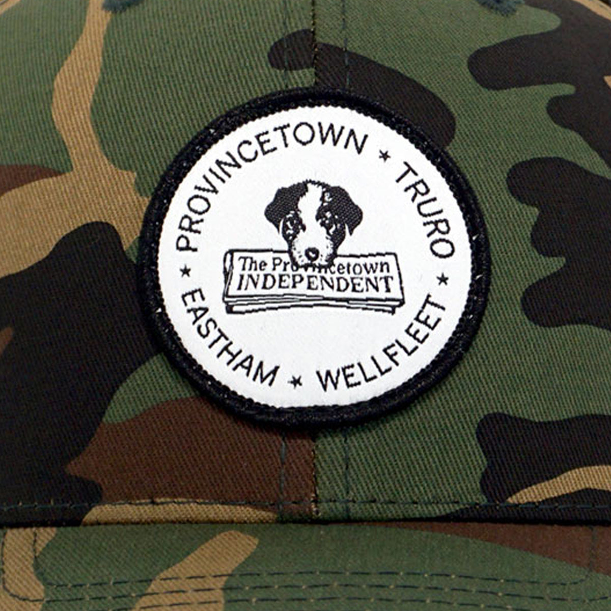 Camouflage & Black Trucker Snapback