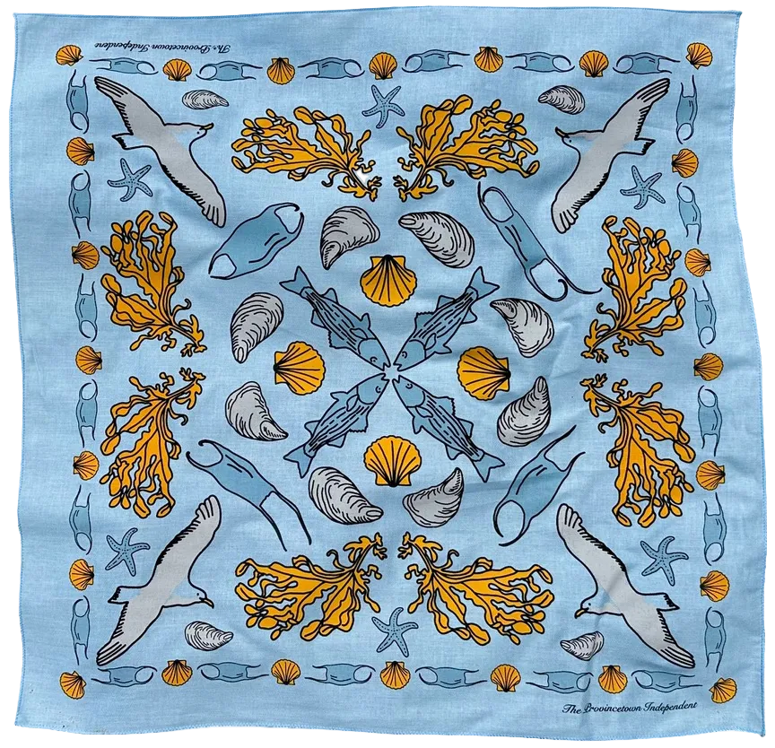 Wrack Line Bandana by Antonia DaSilva