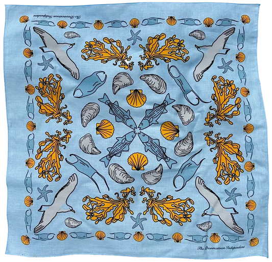 Wrack Line Bandana by Antonia DaSilva