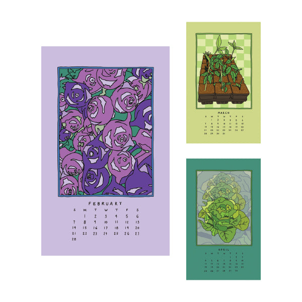 Pre-Order:  Found at the Farmers Market 2027 Calendar by Antonia DaSilva - ships late Nov.
