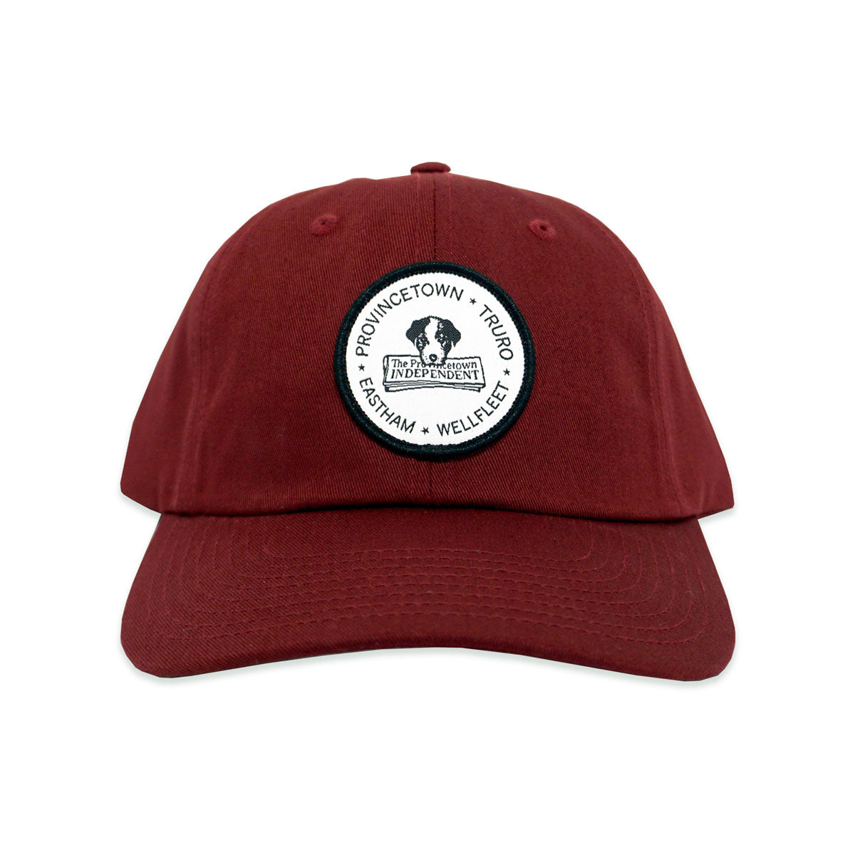 Relaxed Strapback in Maroon